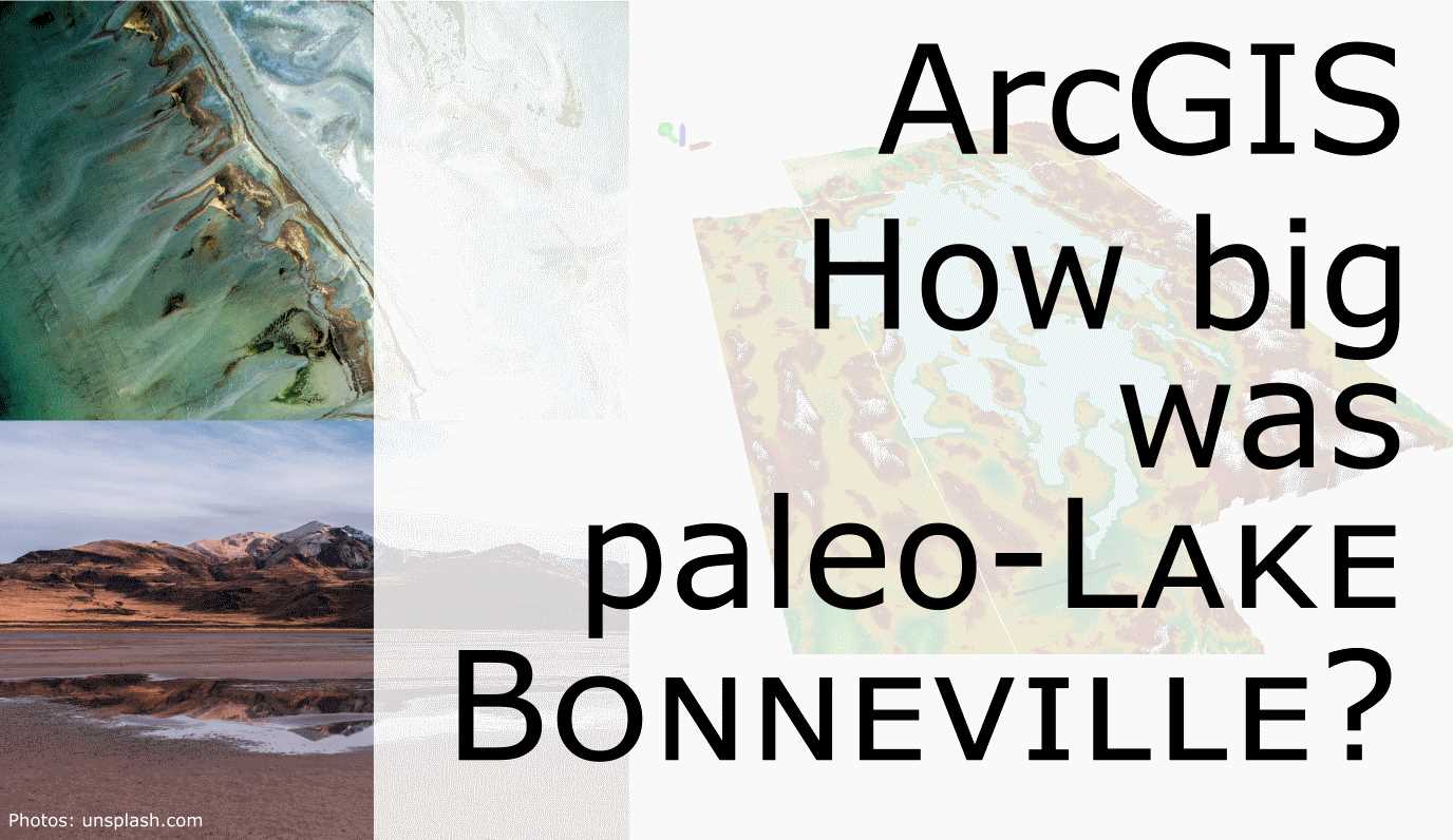 How big was paleo Lake Bonneville?