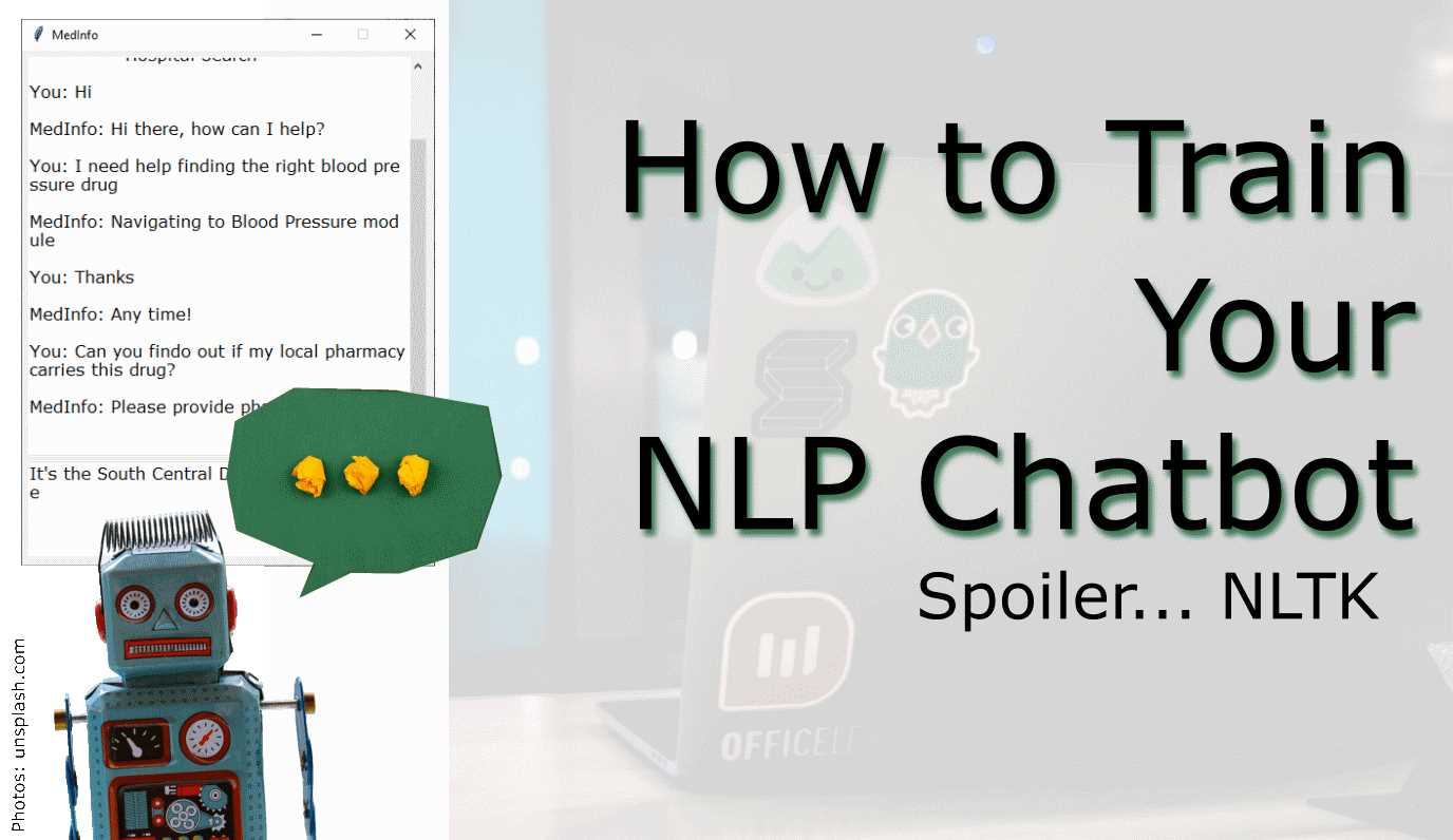 How to train your NLP chatbot. Spoiler... NLTK